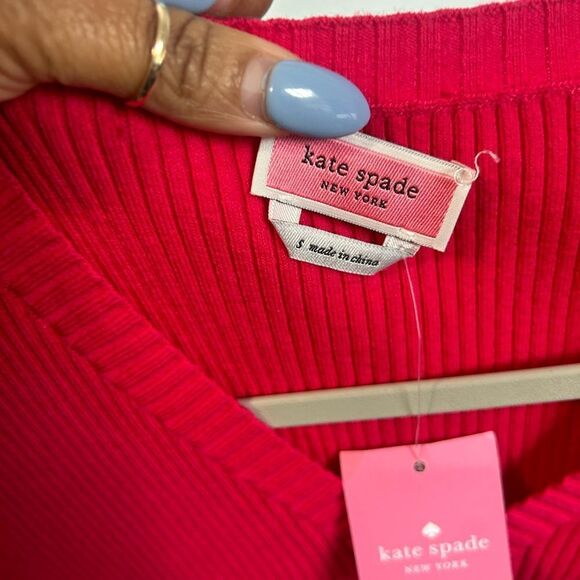 Kate Spade V Neck Sweater Dress NWT - Picture 4 of 6